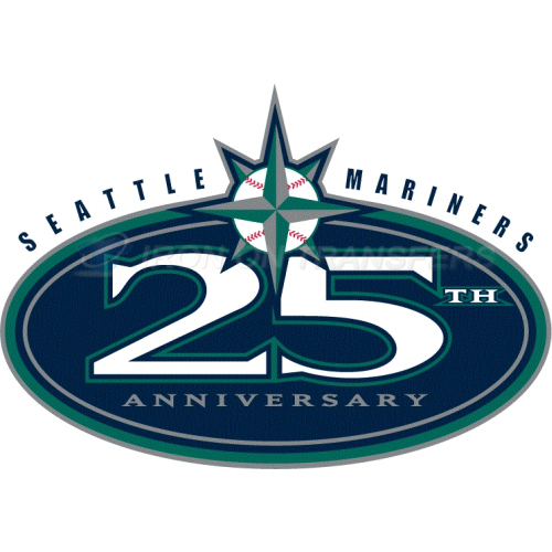 Seattle Mariners Iron-on Stickers (Heat Transfers)NO.1913